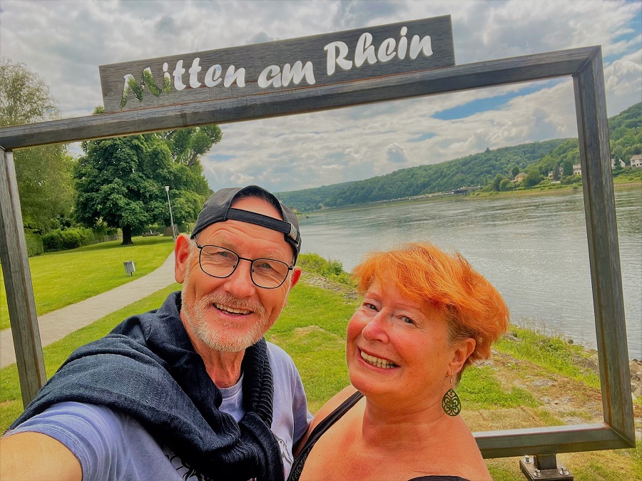 Mitten am Rhein in Unkel